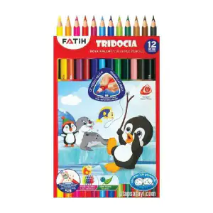 Fatih ngjyra druri tridocia 1/12 33250, coloured pencils, code 11602