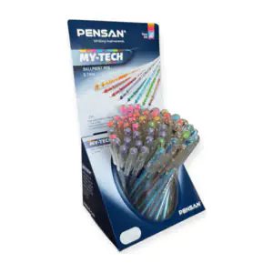 Pensan kimika my-tech 0.7MM 2240/S60R-8 mix, ballpoint pens, code 17649