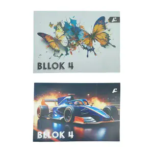 Blloka 4 AC, sketch pads & diaries, code 6192