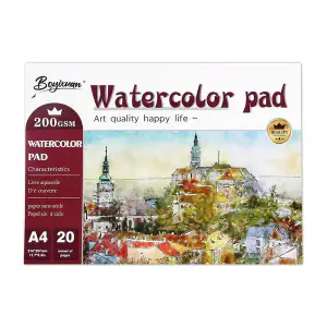 Blloka watercolor A4, sketch pads & diaries, code 18342