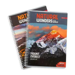 Fletore spir. wonders A4 =, notebooks & notepads, code 18541