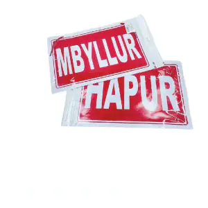 Hapur mbyllur, keyrings & numbers, code 15814