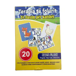 Karta terapia e të folurit kafshet, colouring books & boards, code 16896