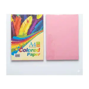 Letër A4 1/100 pembe, paper, envelopes & laminating, code 14635