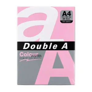 Letër double 1/100 pembe, paper, envelopes & laminating, code 14477