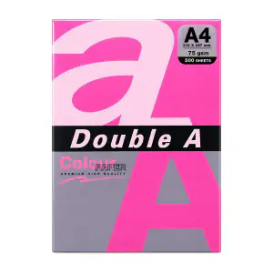 Letër double 1/500 pembe neon, paper, envelopes & laminating, code 14467
