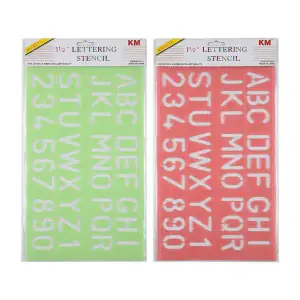 Shabllon vizore, rulers & set squares, code 6640