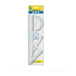 Trekëndësha 1/4 ARK, rulers & set squares, code 16720