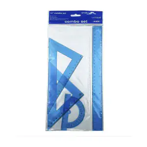 Trekëndësha, rulers & set squares, code 12388