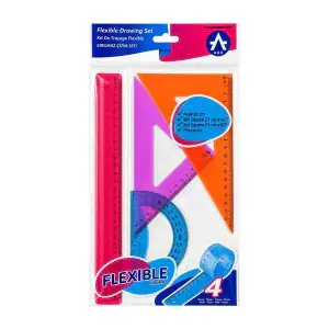 Trekëndësha, rulers & set squares, code 13459