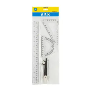 Trekëndësha ARK, rulers & set squares, code 11813